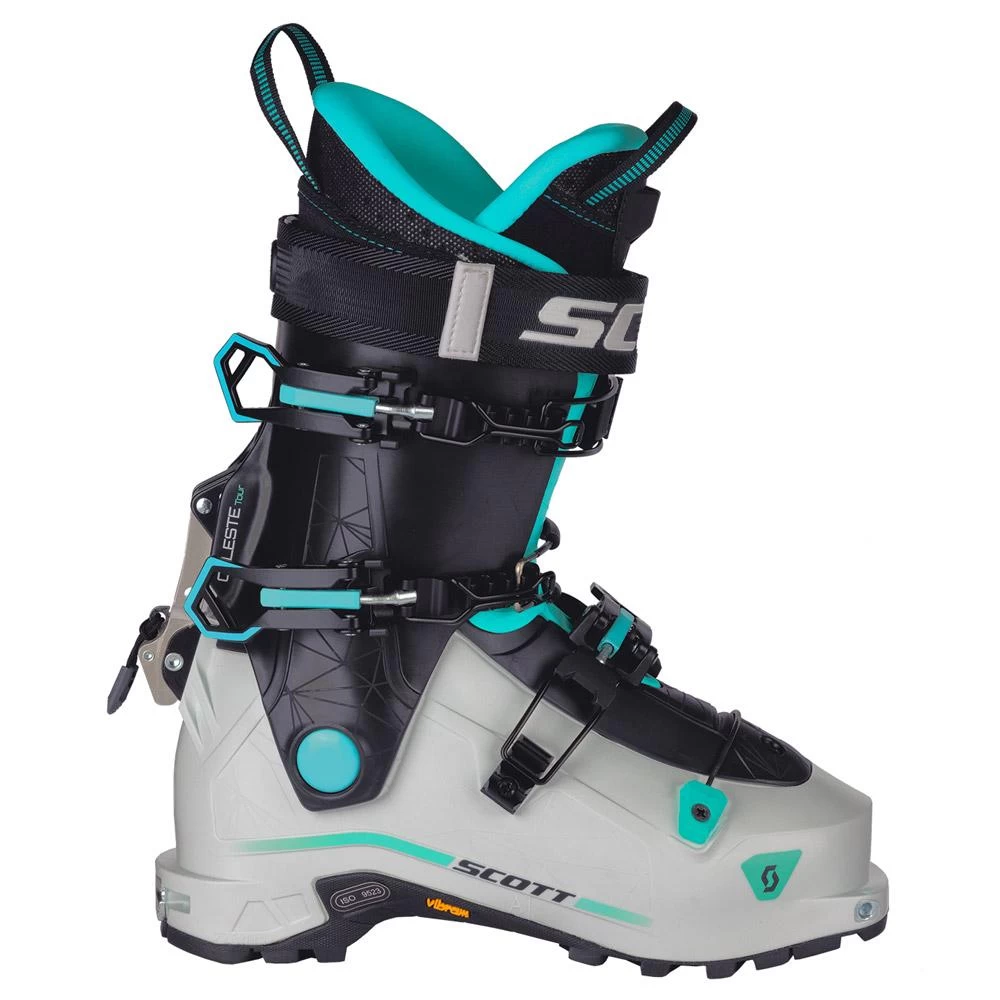 Chaussures De Ski Randonnée Scott Celeste Tour White Mint Green