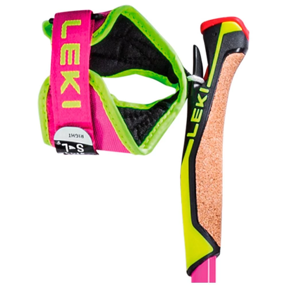 Bâton Fond Leki Prc 750 Neon Pink Neon Yellow Black – Image 3