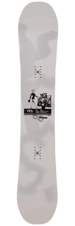Yes! Planche Snowboard Yes Typo