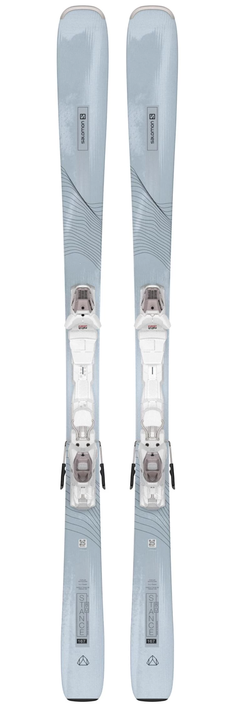 Kit Ski Salomon E Stance W 80 + M10