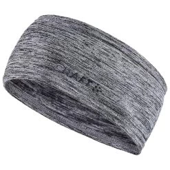 Bandeau Nordique Craft Core Essence Thermal Headband Dark Grey Melange