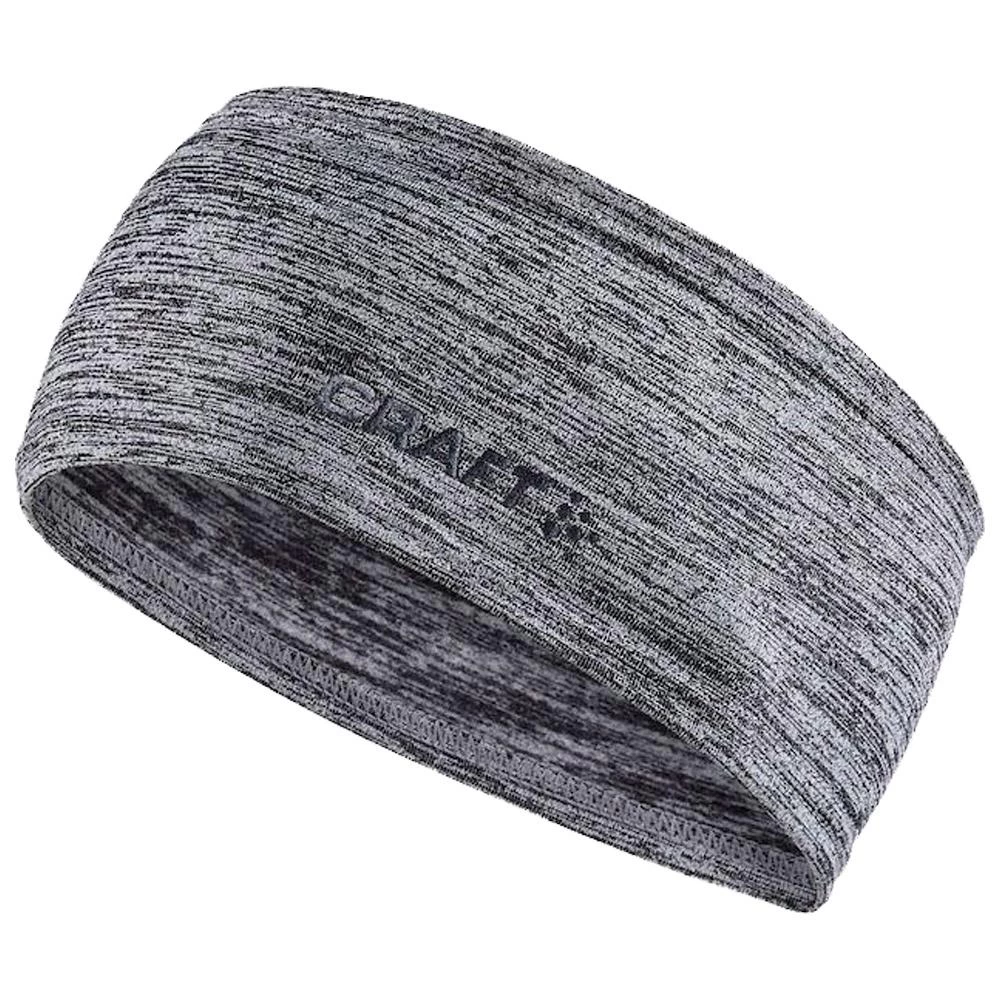 Bandeau Nordique Craft Core Essence Thermal Headband Dark Grey Melange