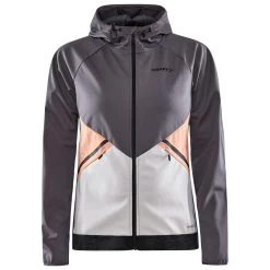 Veste Nordique Craft Glide Hood Jkt W Granite Ash