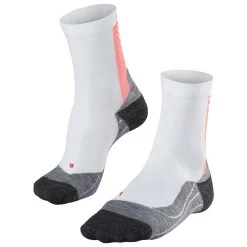 Chaussettes Nordique Falke Achilles W White Neon Red