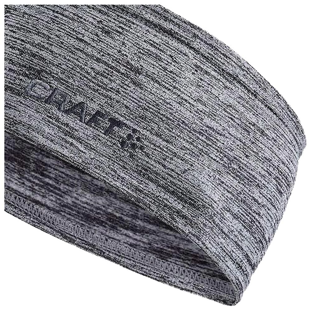 Bandeau Nordique Craft Core Essence Thermal Headband Dark Grey Melange – Image 2