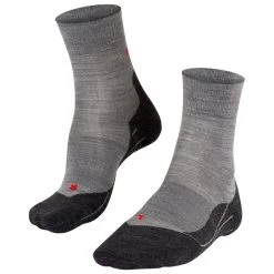 Chaussettes Nordique Falke Ru4 Wool W Grey Mel
