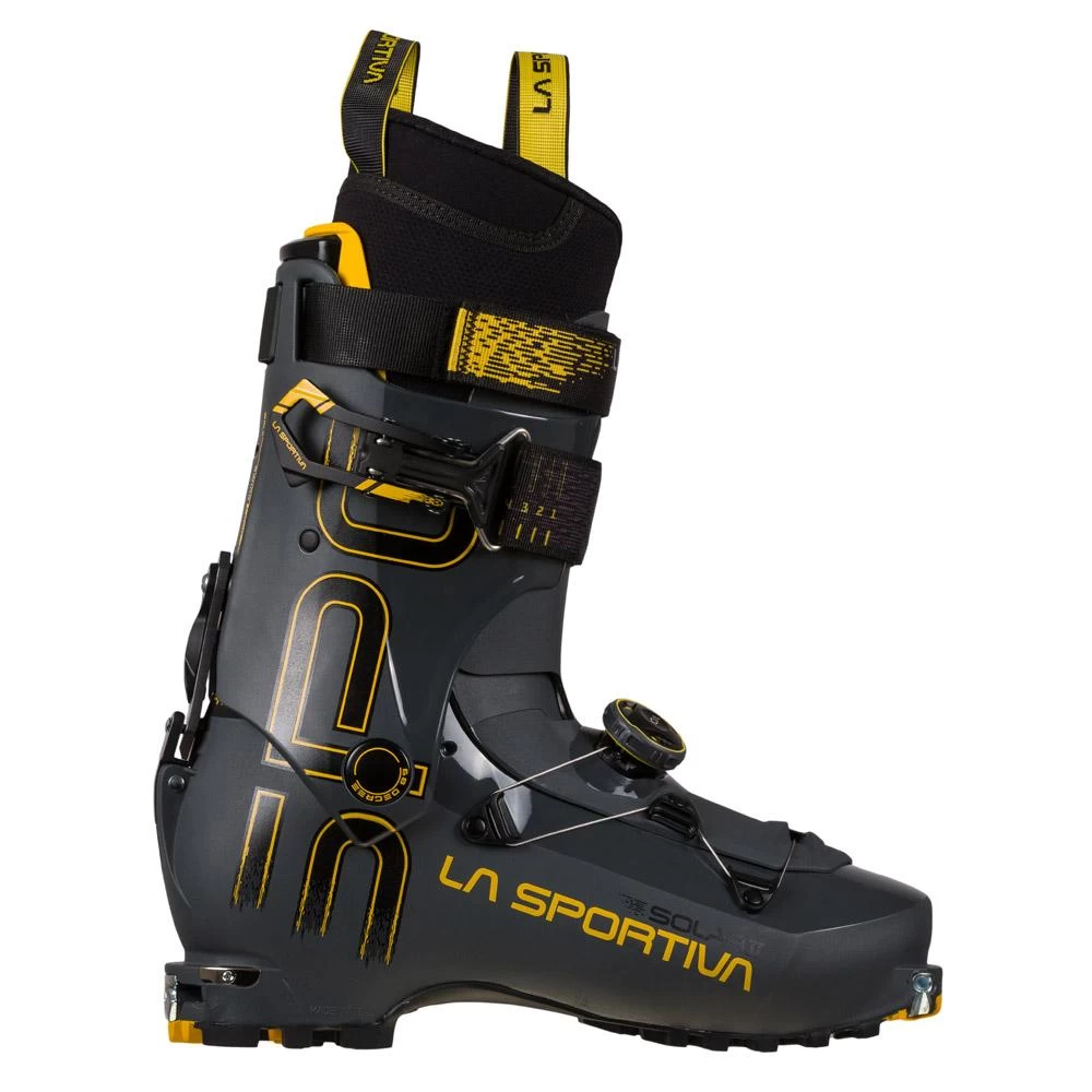 Chaussures De Ski Randonnée La Sportiva Solar II Carbon Yellow – Image 4