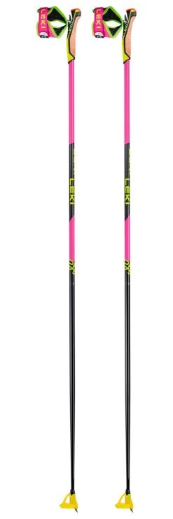 Bâton Fond Leki Prc 750 Neon Pink Neon Yellow Black