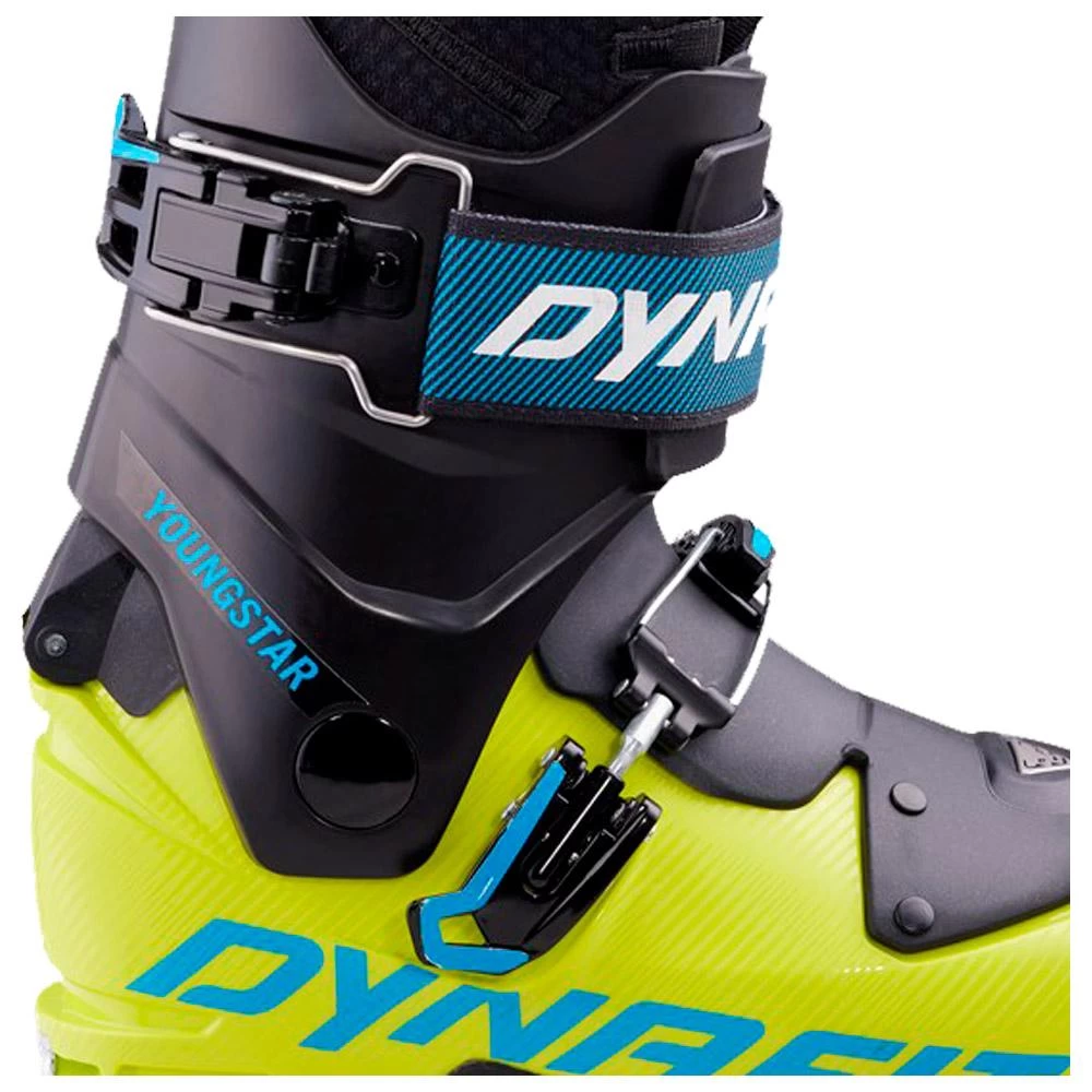 Chaussures De Ski Randonnée Dynafit Youngstar Lime Punch Black – Image 2