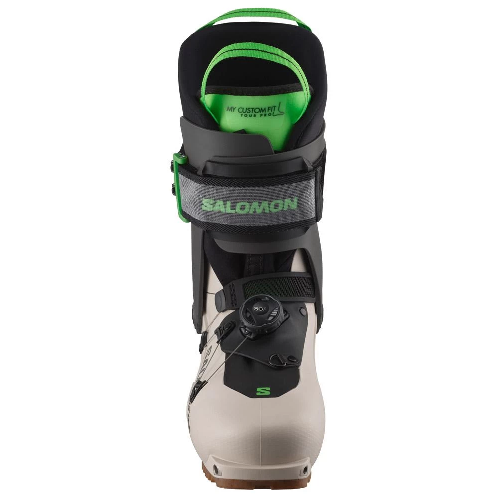 Chaussures De Ski Randonnée Salomon Mtn Summit Pro Rainy Day Belluga Green – Image 4