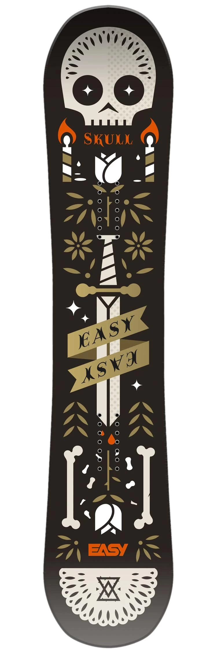 Planche Snowboard Easy Snowboard Skull